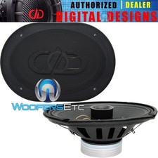 DD AUDIO VO-XN369-S4 6x9" PRO AUDIO 4-OHM 500W 2WAY BOAT CAR MOTORCYCLE SPEAKERS