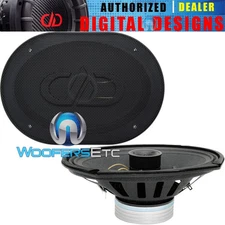 DD AUDIO VO-XN369-S4 6x9" PRO AUDIO 4-OHM 500W 2WAY BOAT CAR MOTORCYCLE SPEAKERS