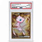 2023 Pokémon 151 Mew ex 205/165 Gold Metal UPC Promo PSA 10 Gem Mint