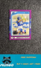 2024 Donruss #352 Jordan Whittington Press Proof Purple Los Angeles Rams Rookie