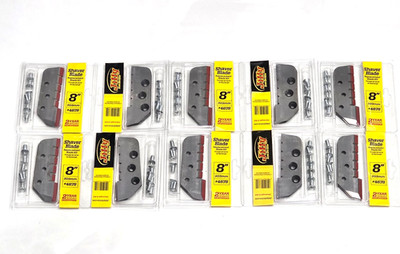 10 Packs JIFFY 8'' Ice Auger Blades #4678 203mm Replacement Kit - 20 Blades