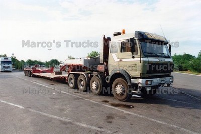LKW Foto Mercedes-Benz Schwerlast Deutschland beige Spezialtransporte #p8qr
