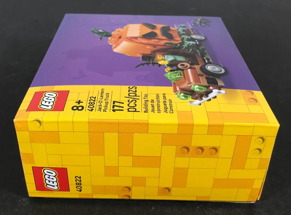 LEGO Temporada JACK-O'-LANTERN CAMIONETA PICKUP 40822 Halloween Calabaza SELLADA Nueva Foto 3 de 4