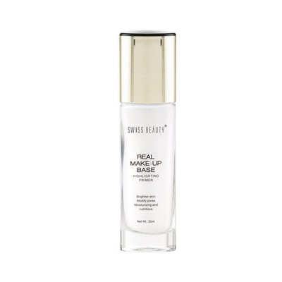 Swiss Beauty Real Make-Up Base Highlighting Primer, Brighten Skin- 03 Pink Tint