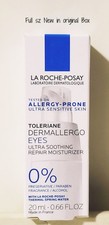 La Roche-Posay Toleriane Dermallergo Eyes Ultra Soothing Repair Full Sz New Box