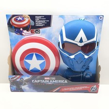 Captain America Brave New World Role Play Bundle Mask  Shield Set Hasbro
