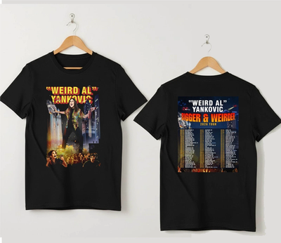 Weird Al Yankovic Bigger And Weirder 2026 Tour T-Shirt | eBay