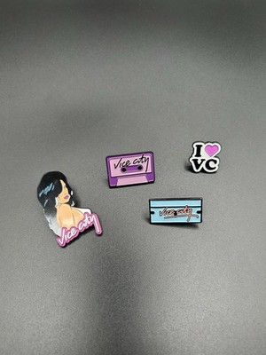 Rockstar Games Grand Theft Auto Vice City Collectible Pins