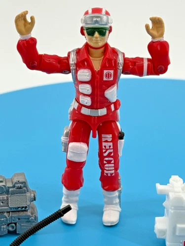 Yo Joe - 1986 Hasbro GI Joe ARAH LIFELINE V1 Complete Rescue Trooper MEDIC