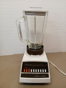 Vintage Oster Osterizer Galaxie Cycle Blend 10 Speed Blender Working Clean 1970s