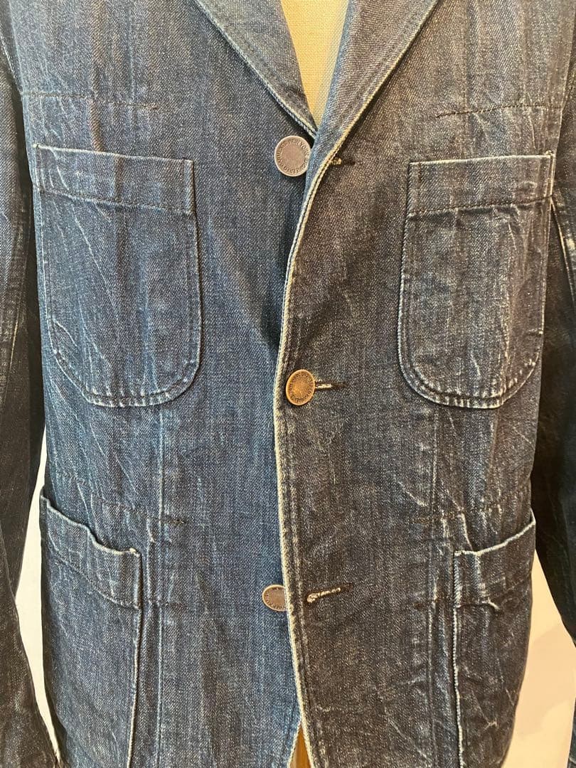 Engineered Garments Denim Jacket 3-Button Workwea… - image 2