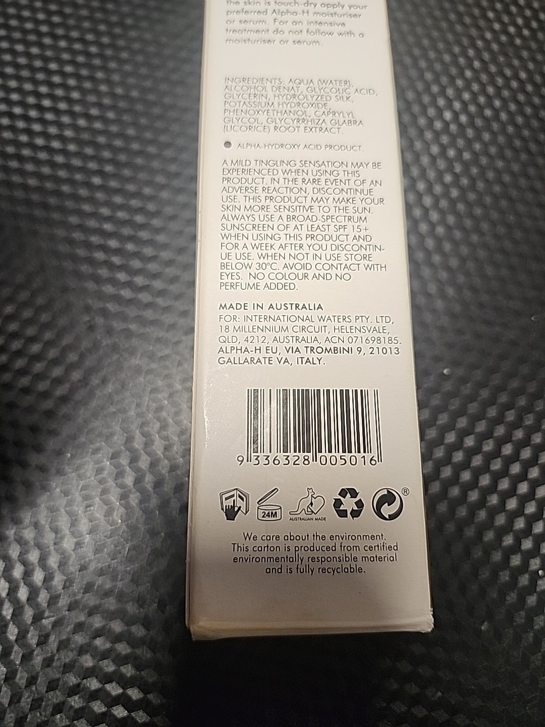 Alpha-H Liquid Gold Exfoliating Treatment Glycolic Acid FULLSIZE 3.38 oz AntiAge