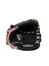 Rawlings Glove 11 1/2inch RHT Fast Pitch Softball WFP115 Black/Pink Women's