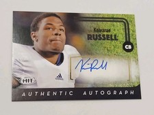 KeiVarae Russell Kansas City Chiefs 2016 Sage Hit Certified Autograph Rookie 