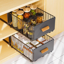 Tiroir Coulissant Cuisine Adhesif, Bac Coulissant Placard Cuisine, Organisateur