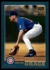 Mark Grace 2001 Topps #320 Chicago Cubs MLB READ FREE SHIPPING AutographDen