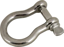 SEA DOG 147056-1 STAINLESS CAST 316 BOW SHACKLE