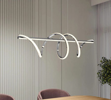 Artika Coda modern LED pendant light chrome - 5792-1-R