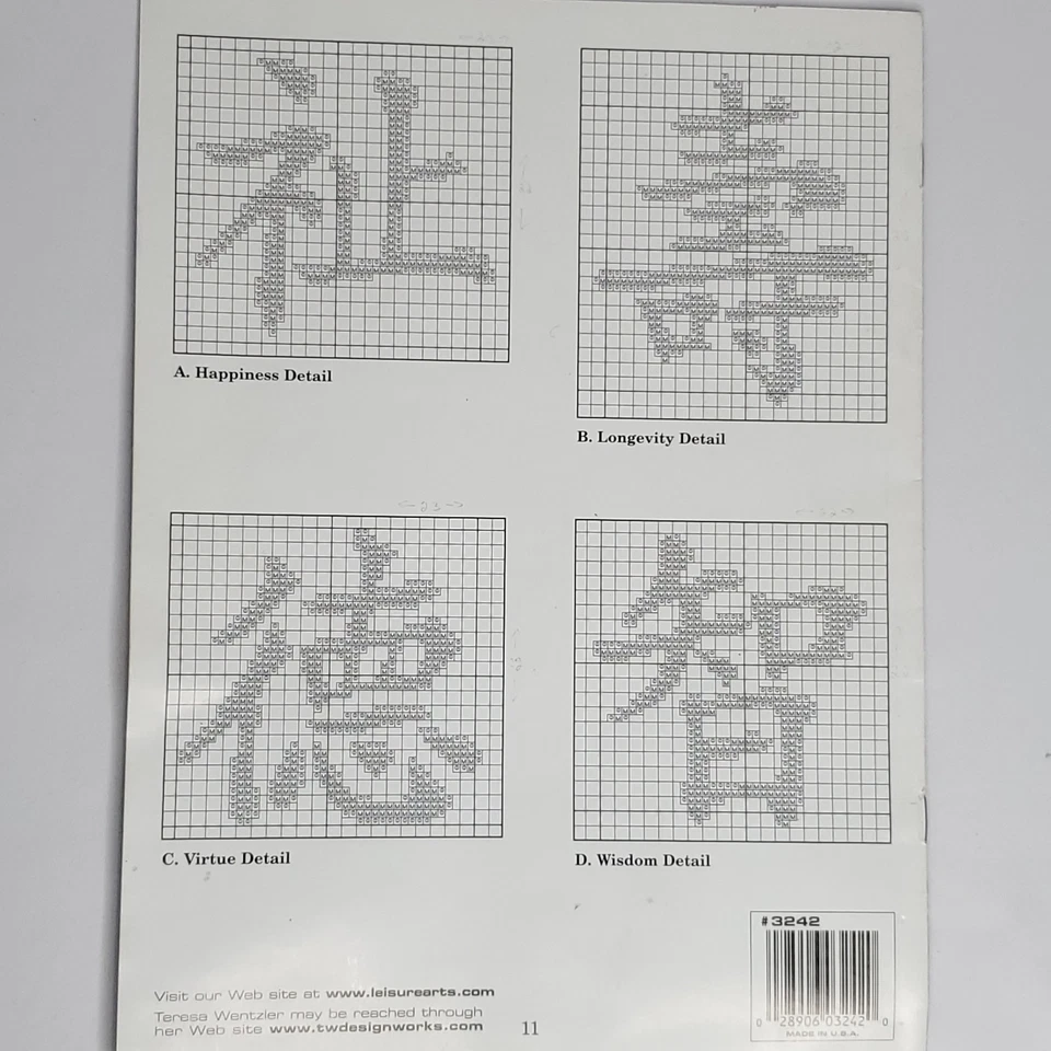 Teresa Wentzler's Celestial Dragon Cross Stitch Pattern Leisure Arts 3242 - Image 3 of 4