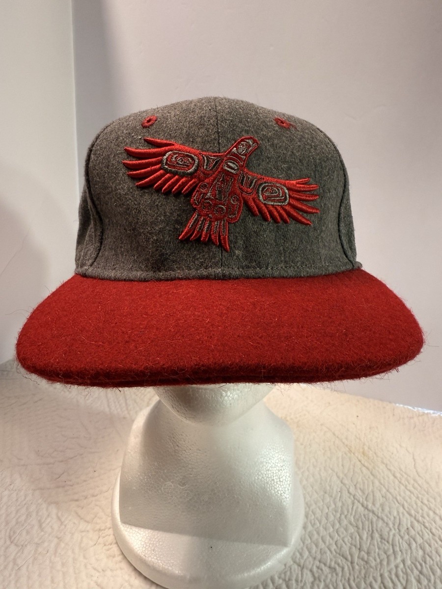Native North West NNW Snap Back Hat Baseball Cap Soaring Eagle Embroidered