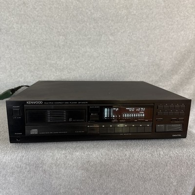 KENWOOD DP-M107R  6+1 Multiple  Disc Player Tested Work Main Disc Tray Dont Work