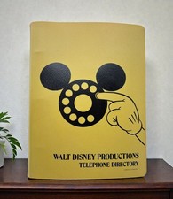 Walt Disney Productions Employee Telephone Di...