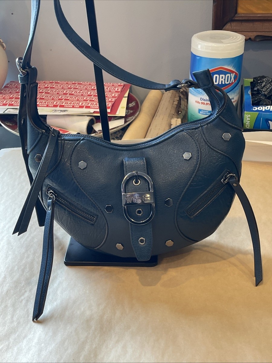 JESSICA SIMPSON Women's Courtney Crossbody Handbag Faux Leather