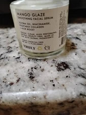 TRULY Mango Glaze Smoothing Facial Serum w/ Jojoba Oil & Niacinamide 1.7 oz New
