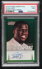 2015 Panini Americana Signatures Green 11/25 Kevin Hart PSA 9 MINT Auto 08j3