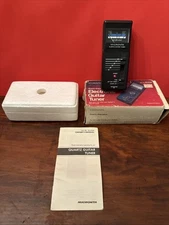 Vintage MICRONTA Electronic Guitar Tuner - With Box & Owner’s Manual
