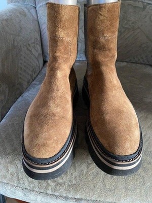 women loyd boots brown suede 41