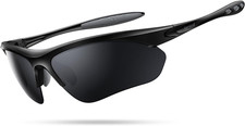 Polarized Sports Sunglasses UV400 Cycling Running Baseball Driving Sun Glasses