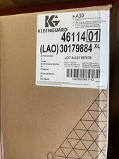 Kleenguard A30 Particle Protection Zip Coveralls, XL, Hood 46114 Case Of 24 