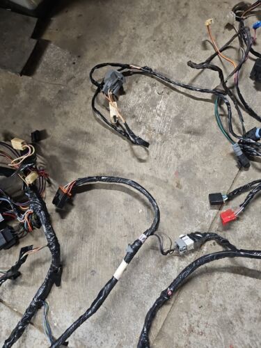 1994 Chevy Suburban Silverado K1500 Full Main Dash Dashboard Wire Wiring Harness - Picture 3 of 21