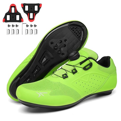 Men MTB Cycling Shoes Self-Locking Road Bike Shoes Racing Speed Bicycle Sneakers - Picture 33 of 38