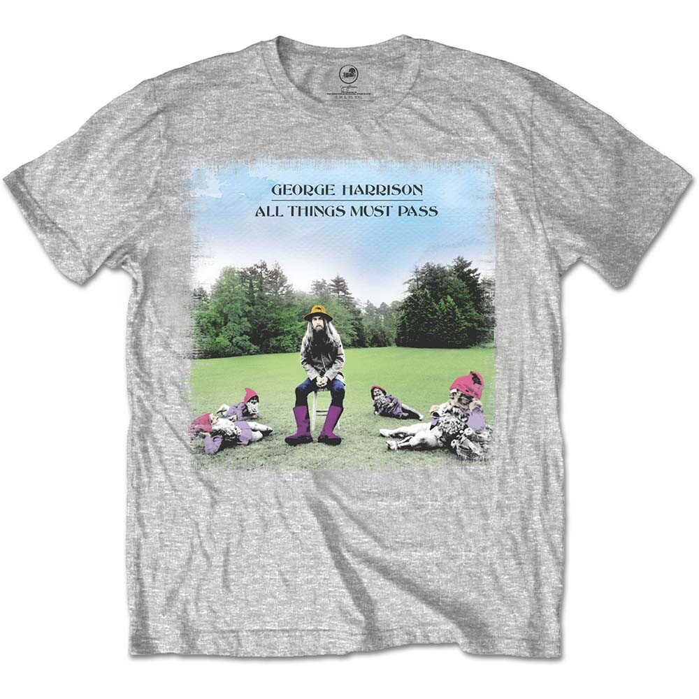 George Harrison Beatles All Things Must Pass Official Tee T-Shirt