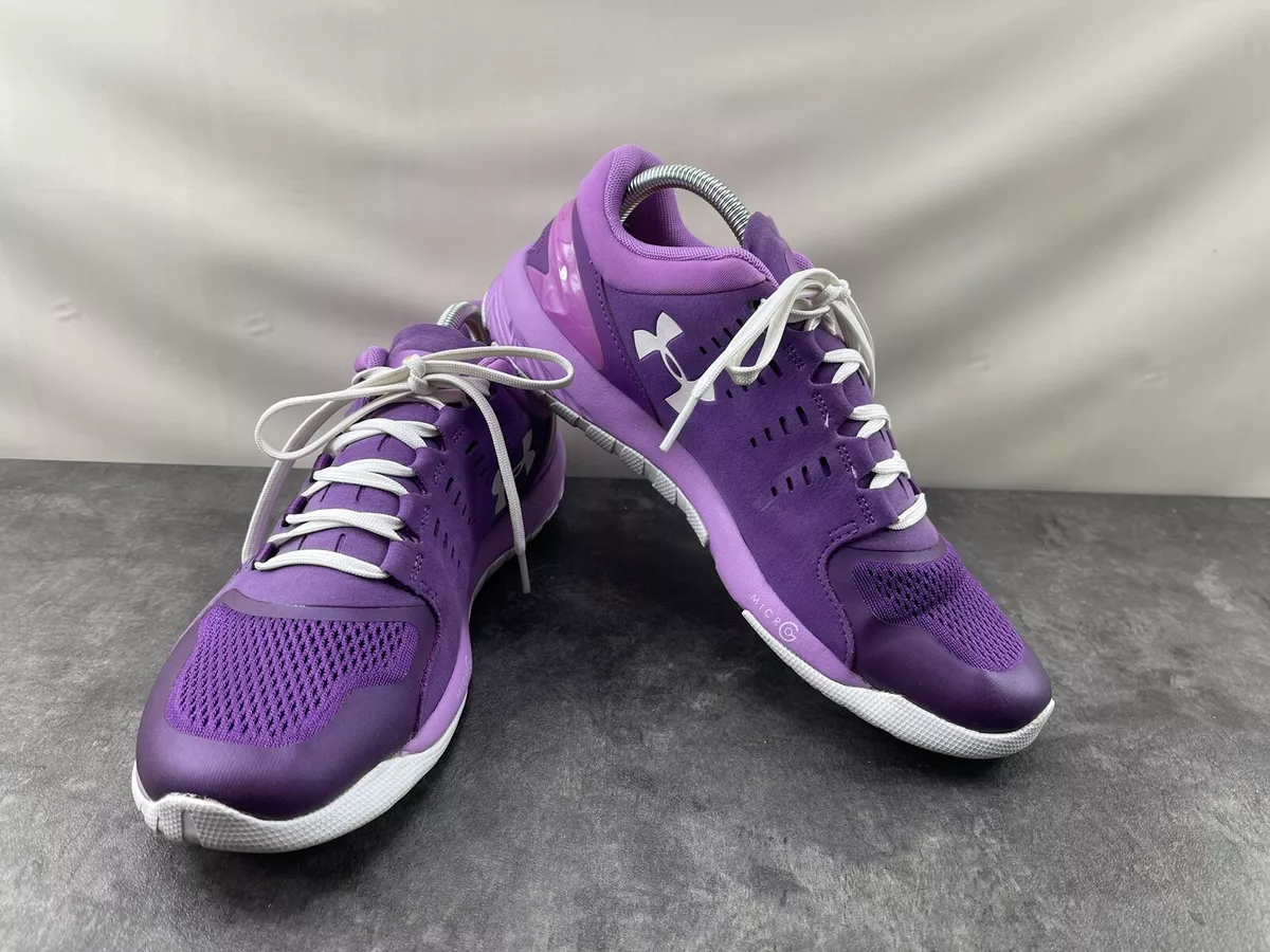 Under Armour Charged Stunner Women's Running Shoes Purple 10M Training  Sneakers