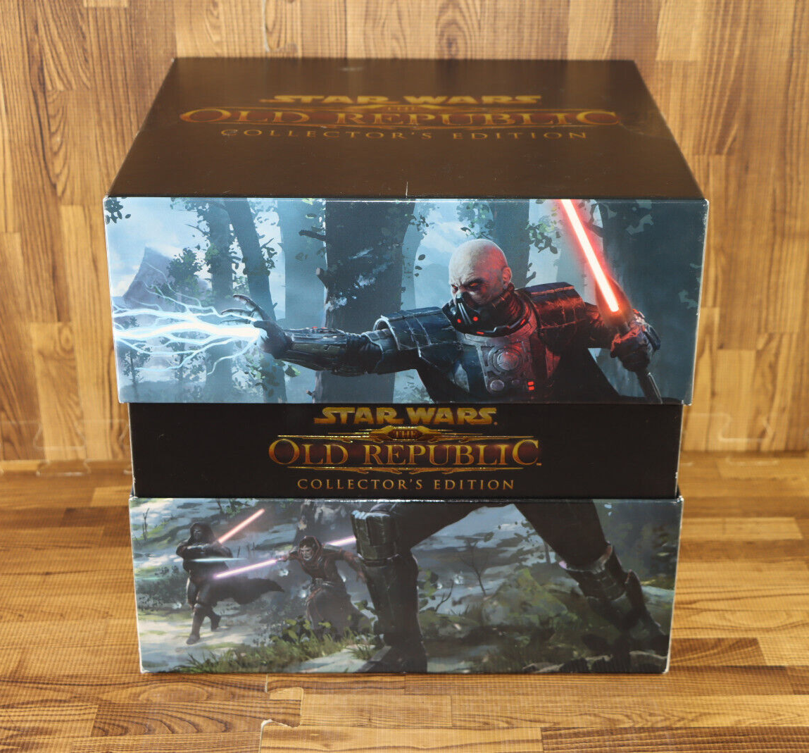 Star Wars Old Republic Collectors Edition PC New Statue READ | eBay