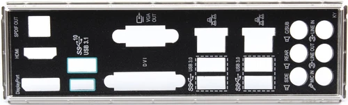 ASUS P10S WS Rev. 1.01 - Blende - Slotblech - IO Shield #324828