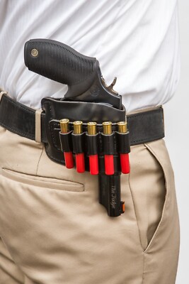 Leather Gun Holster For Taurus Judge - S&W Governor - OWB - The Holster Store