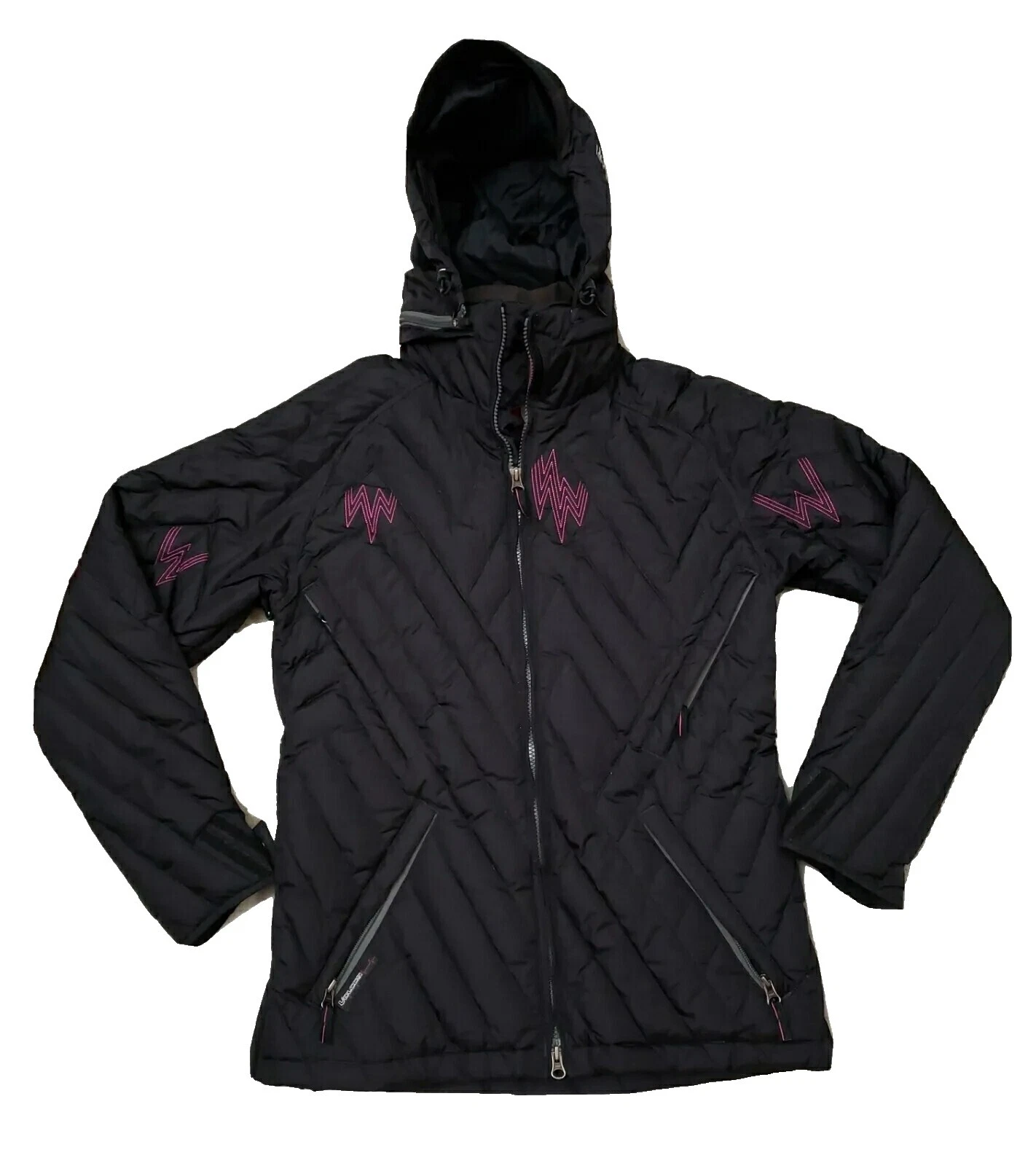 Volcom negro sólido abrigos, chaquetas y chalecos para Mujeres