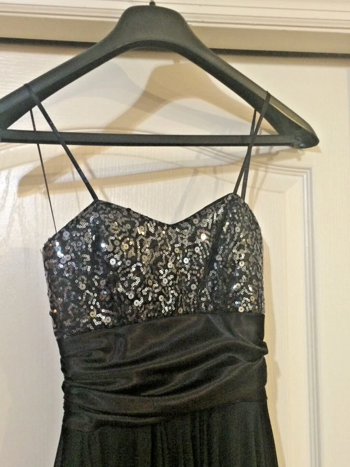 VESTIDO DE B.DARLIN NEGRO TALLA 3-4, PRECIOSO Foto 3 de 4