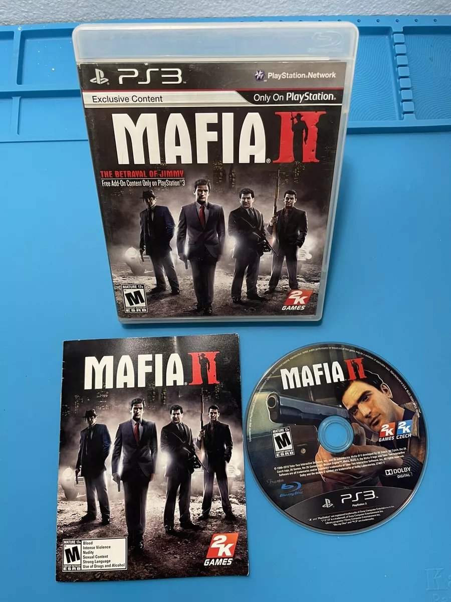 Mafia II (2) - Greatest Hits (Sony PlayStation 3 PS3) With Manual  710425379772