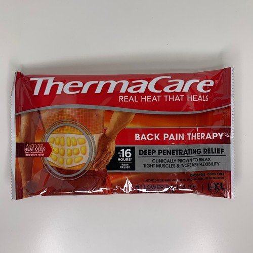 ThermaCare L/XL Heat Wraps Lower Back and Hip 9 Wraps Exp 6/2026 No Box