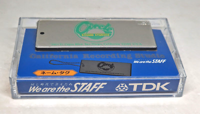 TDK WE ARE THE STAFF Leere Audiokassette Band (versiegelt) Neu!