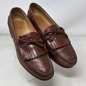 Allen Edmonds Nottingham Slip-On Loafer‎ Shoes Keltie Moc Brown Black, Size 12D Allen Edmonds Nottingham Slip-On Loafer Shoes Keltie Moc  main image 4
