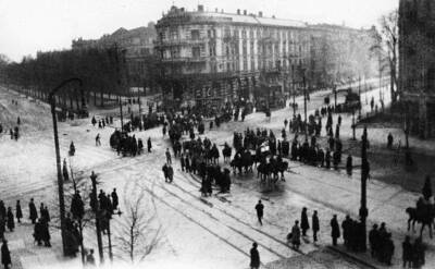Germany Weimar Republic Kapp Putsch Retreat of the Navy Brigade- 1920 Old Photo