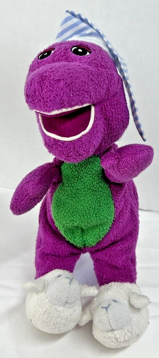 Barney slippers for adults sale