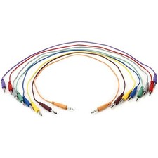 Hosa CSS-890 Patch Cable 1/4"" TRS to Same 3ft 8pc