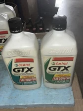 CASTROL GTX,ANTI-SLUDGE MOTOR OIL @2 QT;SAE 20W-50